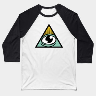 All Seeing Eye Baseball T-Shirt